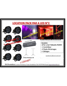 Pack Projecteur à led N°2