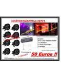 Packs Par à led et projecteurs de scènes